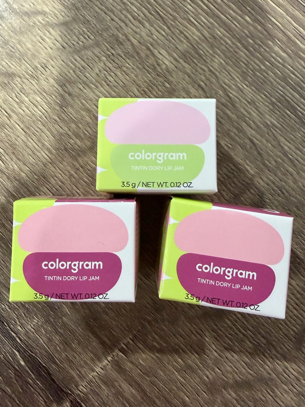 Colorgram TinTin Dory Lip Jam Bundle - Plum Jam & Shine Muscat Jam NEW